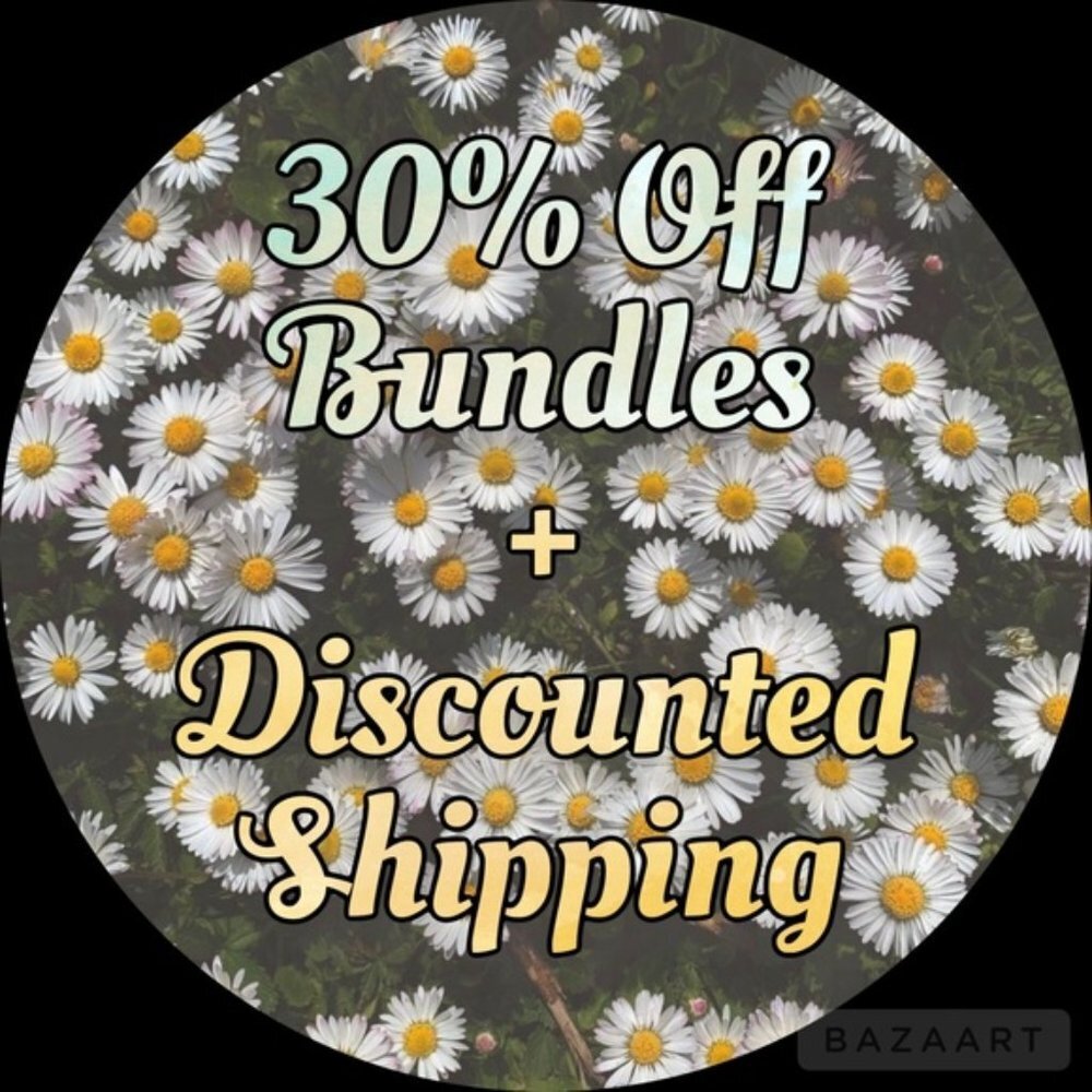 30% OFF BUNDLES OF TWO OR MORE ITEMS INCLUDING DISCOUNTED OR FREE SHIPPING!